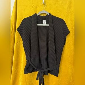 Worthington Black Women's Knit Shrug